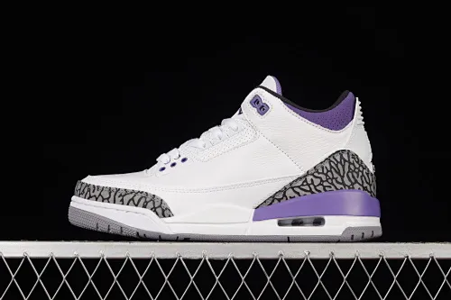 All categories Air Jordan Jordan series basketball shoes Air Jordan 3 Air Jordan 3 "Pine Green" AJ3 Joe 3 Villain Purple CT8532-105